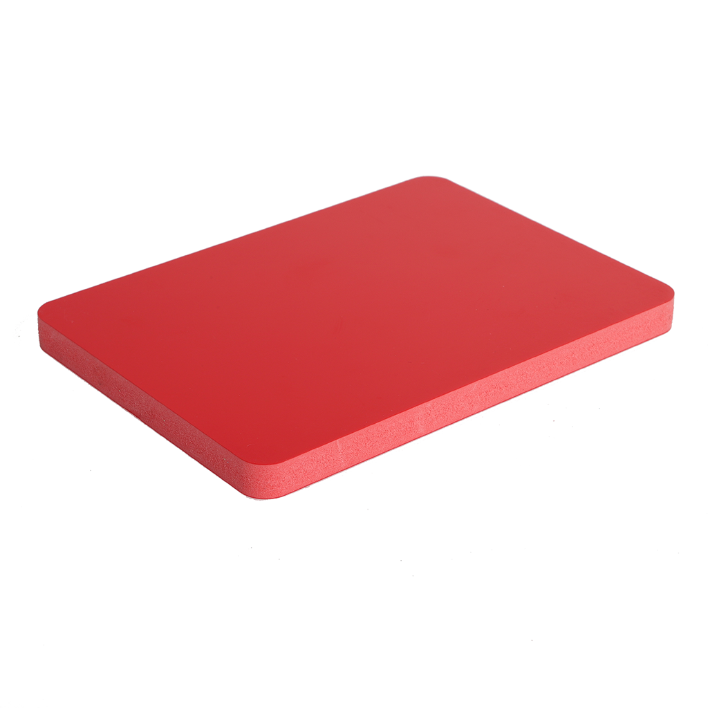 Red PVC Co-extruded Foam Board