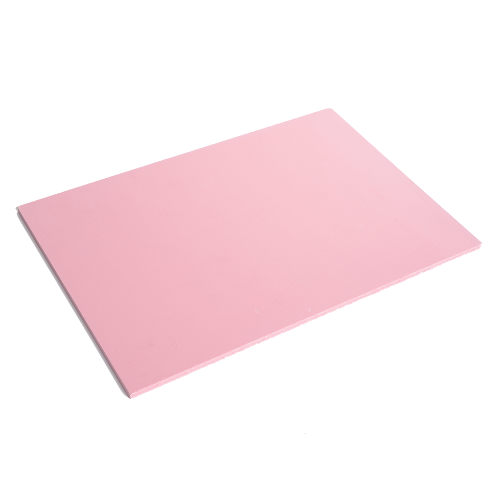 pink free pvc foam expanded sheet