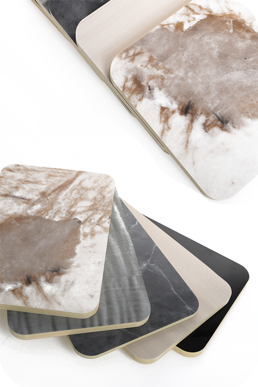 Pleastic Sheet Marble PVC Foam Banner