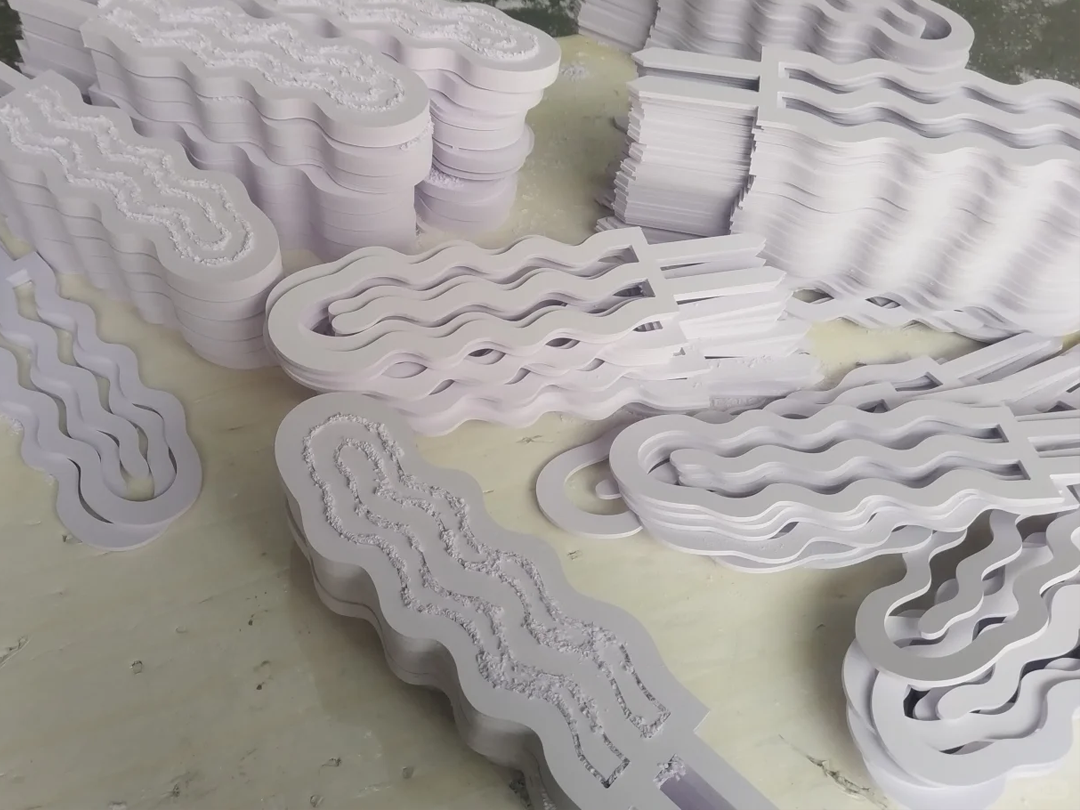 PVC Free Foam Sheet CNC Routing