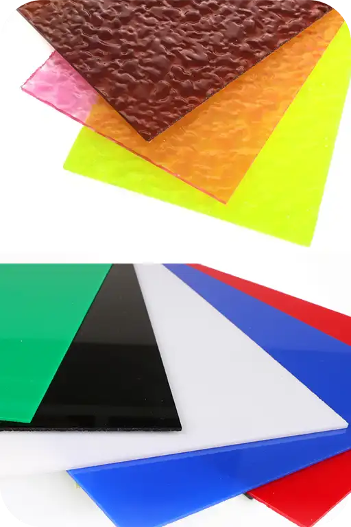 Pleastic Sheet Acrylic Banner